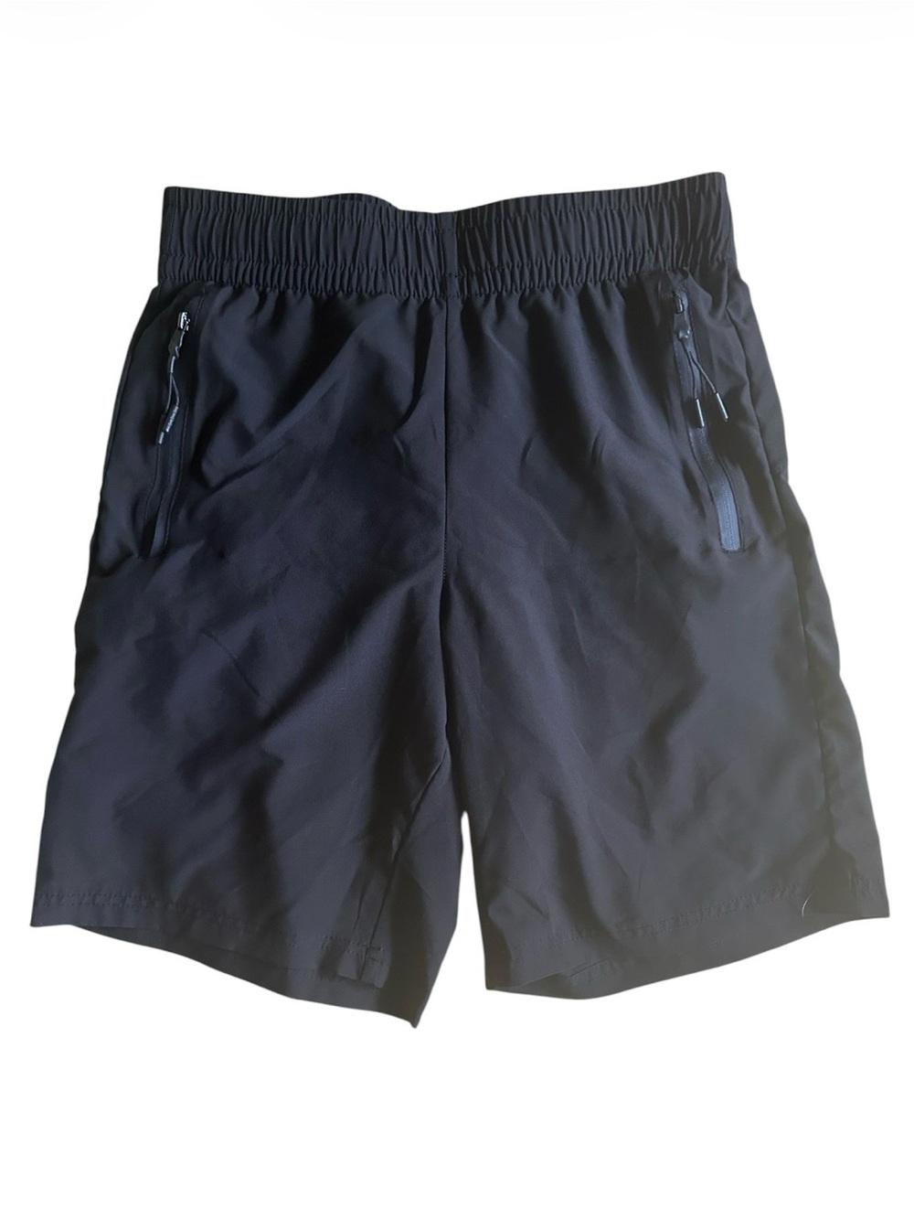Kids’ Black Active Drawstring Shorts, NWOT